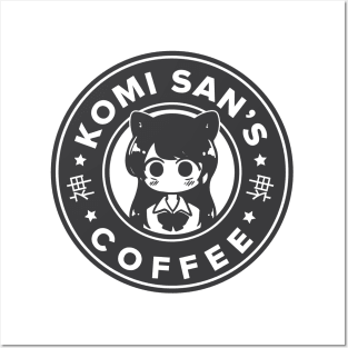 Komi_san coffee Posters and Art